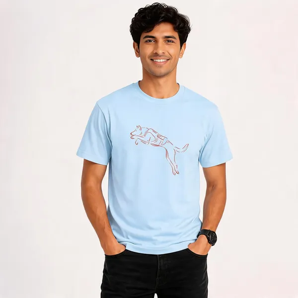 Flying_Dog__Cotton_Crew_Neck_Graphic_Print_T-Shirt