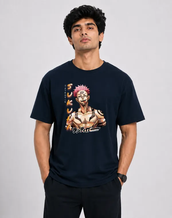 RYOMEN_SUKUNA_Unisex_Anime_Graphic_Cotton_T-Shirt