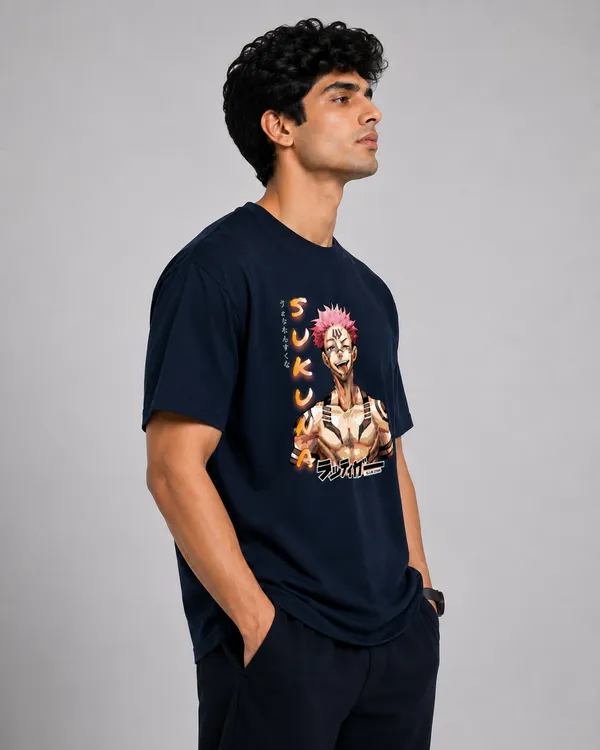 RYOMEN_SUKUNA_Unisex_Anime_Graphic_Cotton_T-Shirt