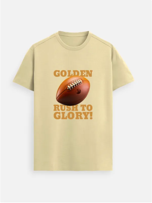 Golden_Rush_To_Glory_Cotton_Graphic_Print_Round_Neck_T-Shirt