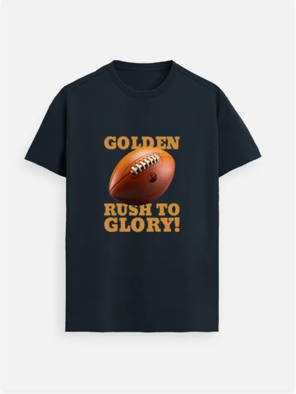Golden_Rush_To_Glory_Cotton_Graphic_Print_Round_Neck_T-Shirt