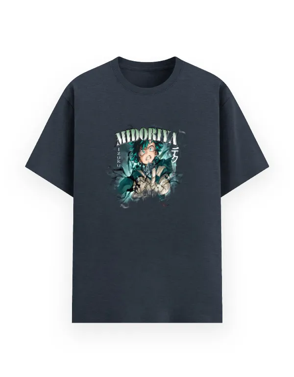 IZUKU_MIDORIYA_Unisex_Anime_Graphic_Cotton_T-Shirt