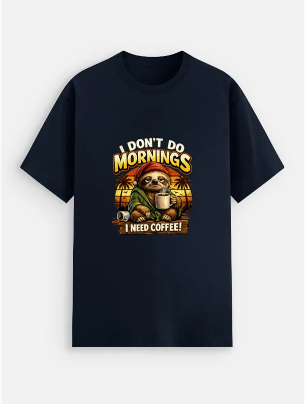 I_Need_Coffee_Cotton_Graphic_Print_T-Shirt
