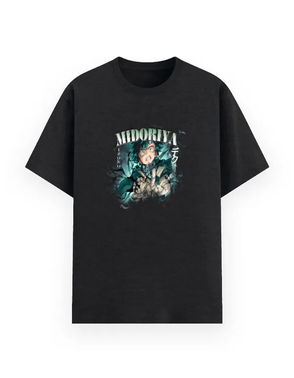 IZUKU_MIDORIYA_Unisex_Anime_Graphic_Cotton_T-Shirt