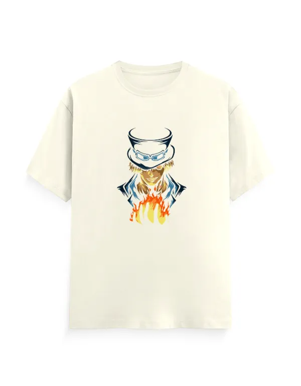 SABO_Unisex_Classic_Anime_Graphic_100%_Cotton_T-Shirt