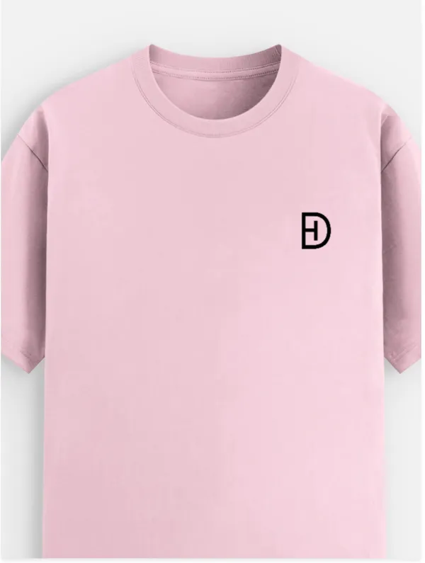 DH_Logo__Cotton_Logo_Round_Neck_T-Shirt_For_Men