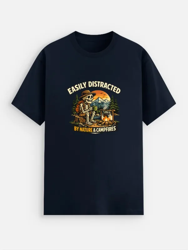 Easily_Distracted__CottonGraphic_Print_T-Shirt