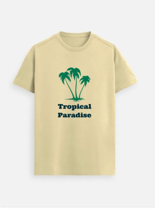 Tropical_Paradise_Cotton_Graphic_Print_Round_Neck_T-Shirt