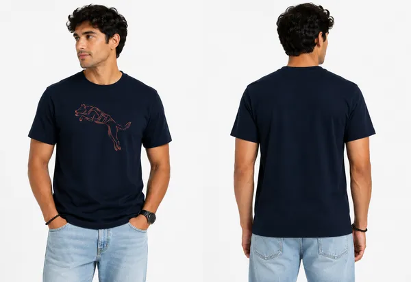 Flying_Dog__Cotton_Crew_Neck_Graphic_Print_T-Shirt