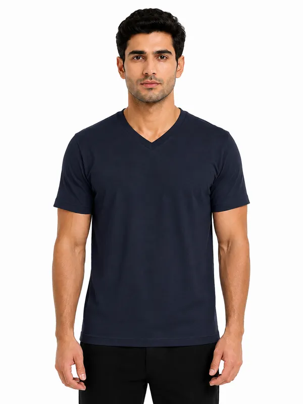 Unisex_Premium_100%_Cotton_V-Neck_T-Shirt