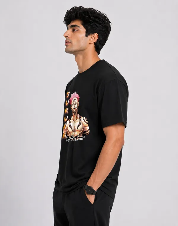 RYOMEN_SUKUNA_Unisex_Anime_Graphic_Cotton_T-Shirt