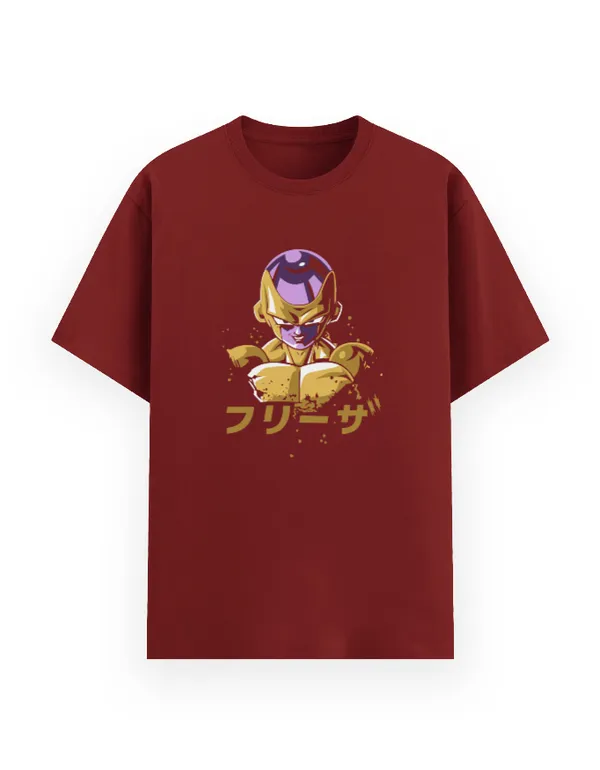GOLDEN_FRIEZA_Unisex_Anime_Graphic_Cotton_T-Shirt