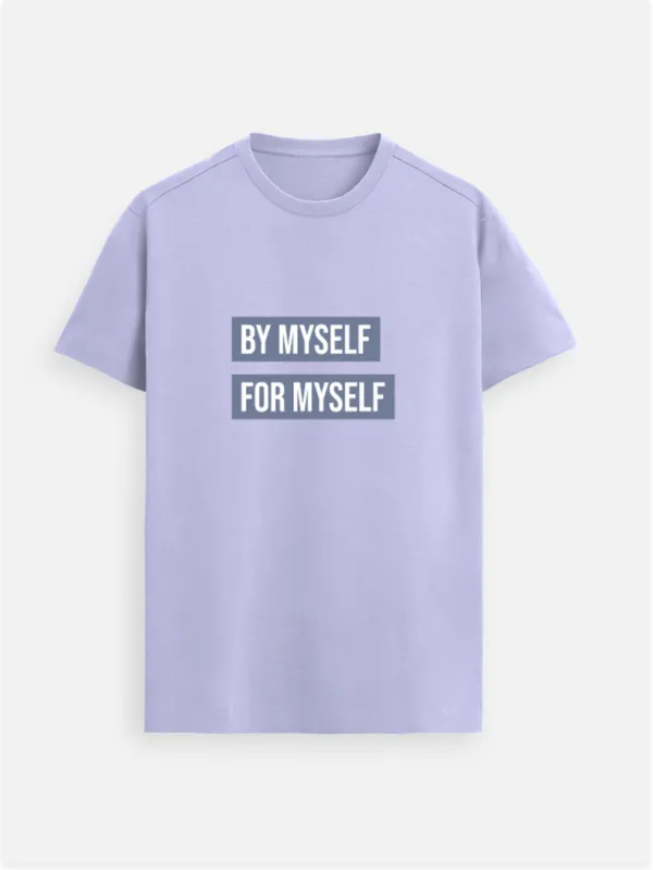By_Myself_For_Myself_Cotton_Round_Neck_Graphic_Print_T-Shirt