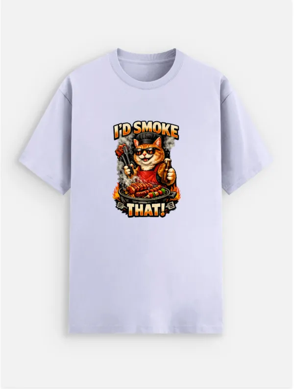I'd_smoke_that__Cotton_Graphic_Print_T-Shirt