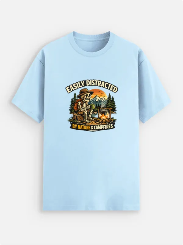 Easily_Distracted__CottonGraphic_Print_T-Shirt