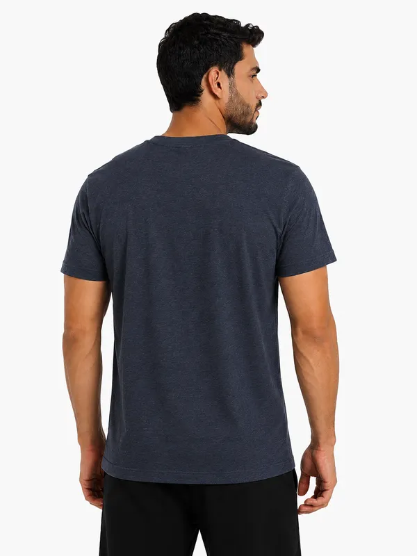 Unisex_Plain_Cotton_Blend_Round_Neck_T-Shirt