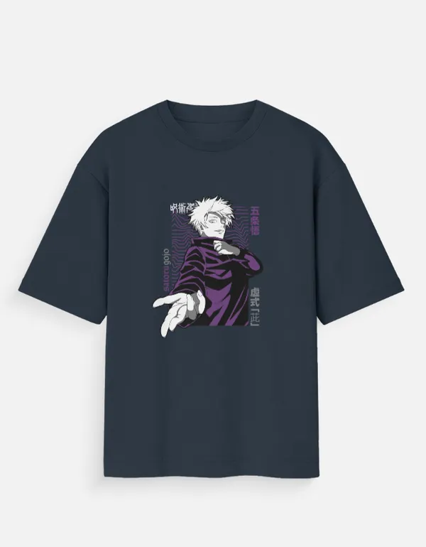 SATORU_GOJO_Unisex_Oversized_Anime_Graphic_T-Shirt