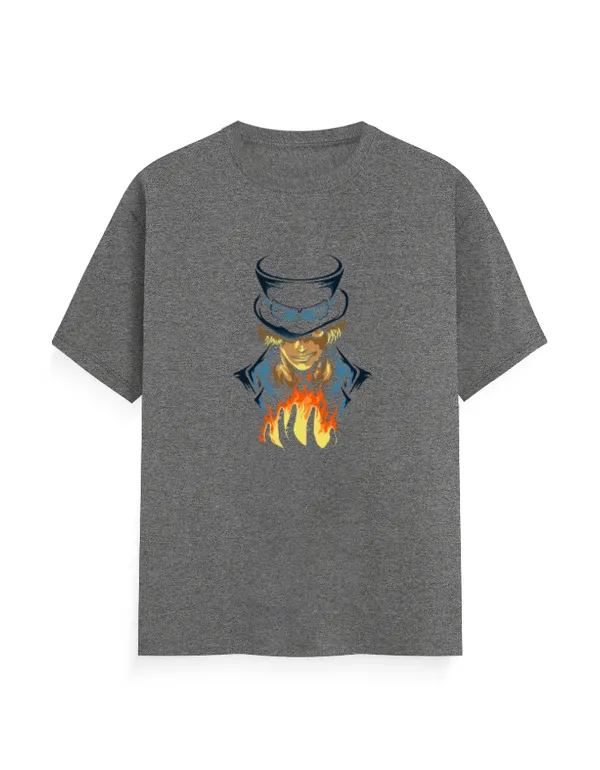 SABO_Unisex_Classic_Anime_Graphic_100%_Cotton_T-Shirt