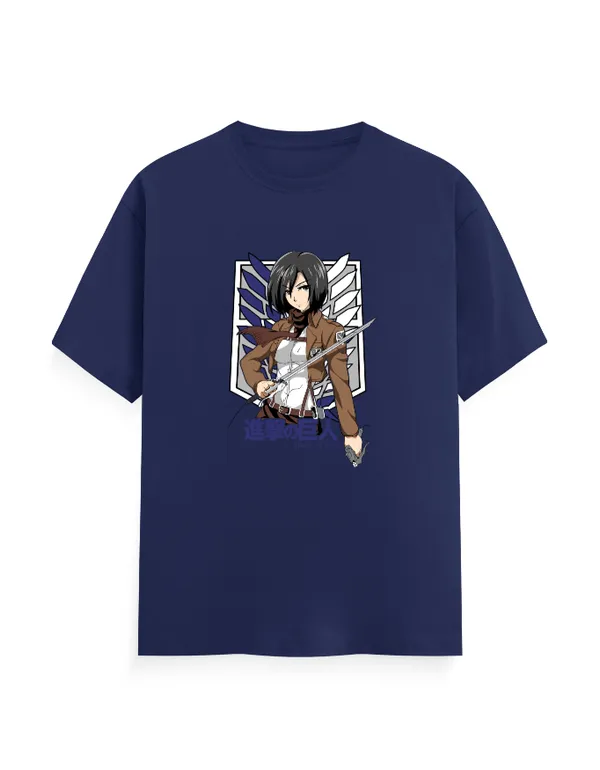 MIKASA_ACKERMAN_Unisex_Classic_Anime_Graphic_T-Shirt