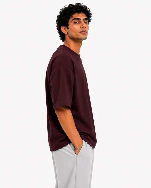 Unisex_PREMIUM_Oversized_Terry_Cotton_Blend_T-Shirt_|_260_GSM
