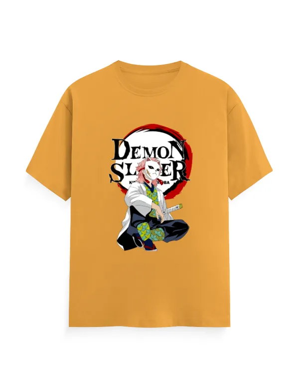 SABITO_Unisex_Classic_Anime_Graphic_100%_Cotton_T-Shirt
