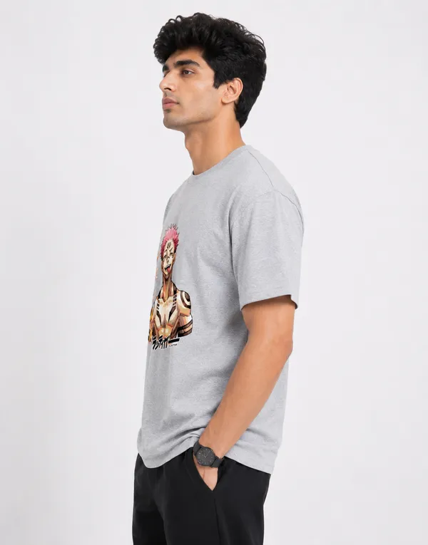 RYOMEN_SUKUNA_Unisex_Anime_Graphic_Cotton_T-Shirt