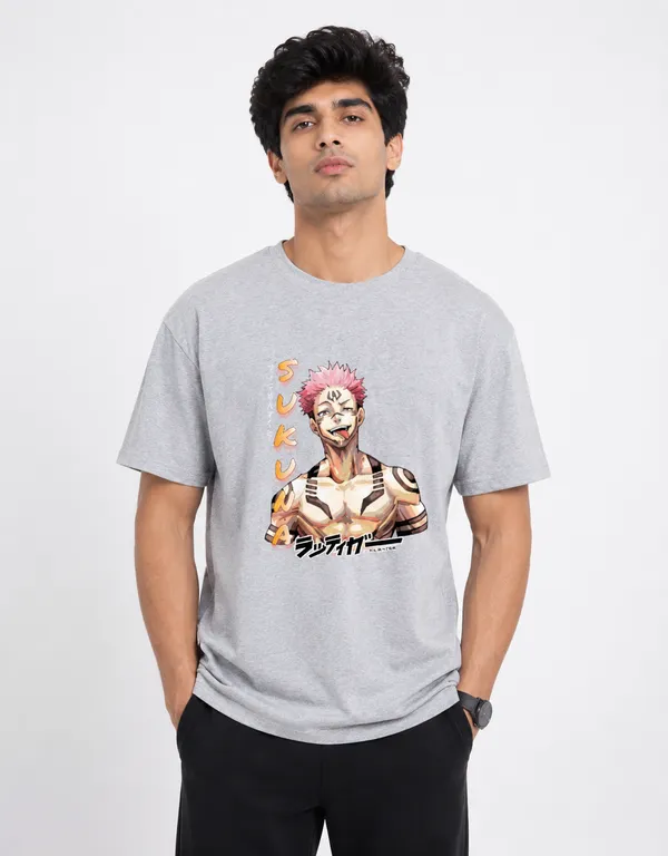 RYOMEN_SUKUNA_Unisex_Anime_Graphic_Cotton_T-Shirt