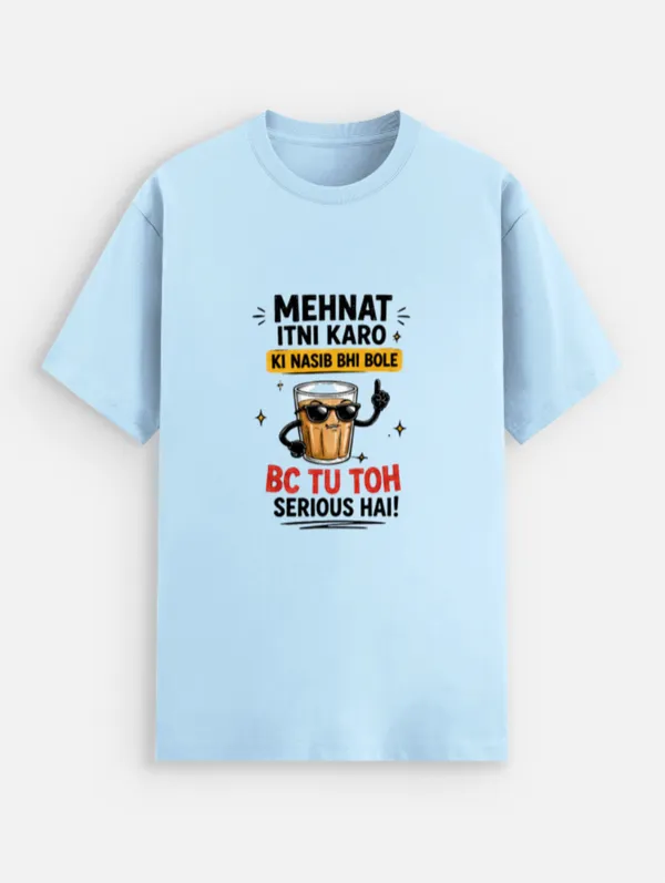 Mehnat_Karo__Cotton_Graphic_Print_Round_Neck_T-Shirt