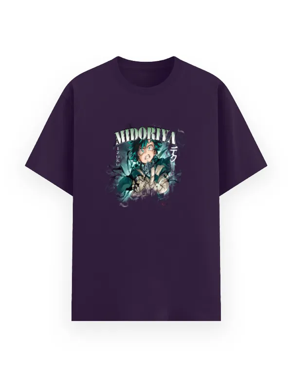 IZUKU_MIDORIYA_Unisex_Anime_Graphic_Cotton_T-Shirt