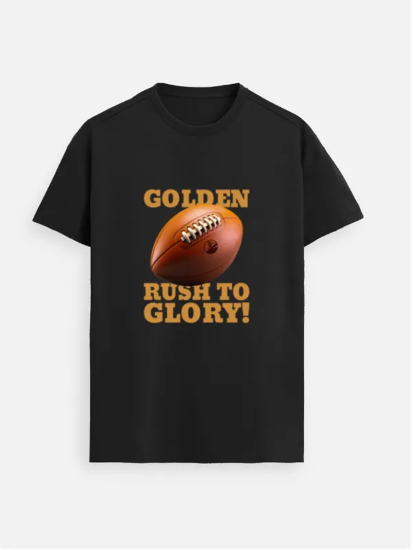 Golden_Rush_To_Glory_Cotton_Graphic_Print_Round_Neck_T-Shirt