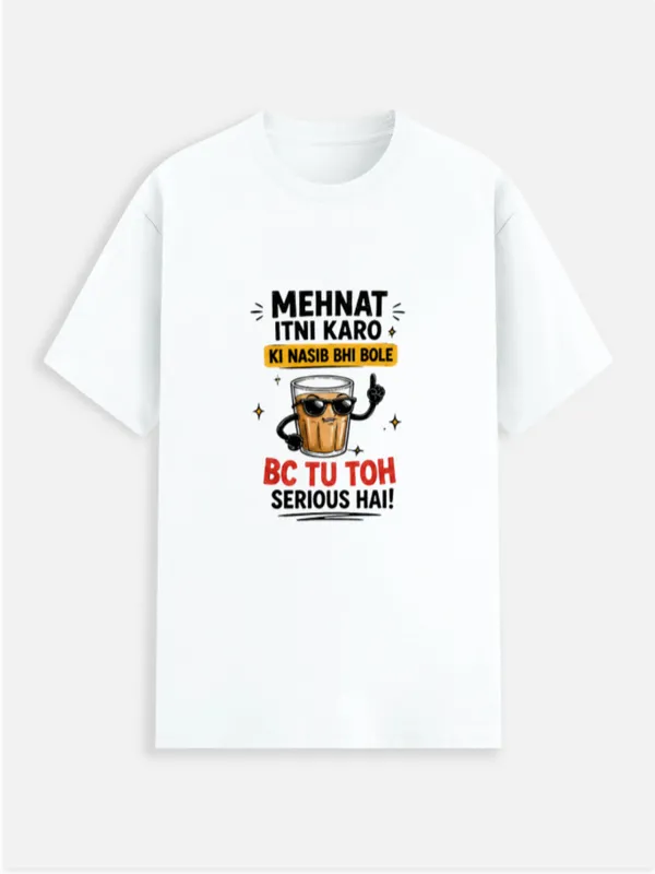 Mehnat_Karo__Cotton_Graphic_Print_Round_Neck_T-Shirt