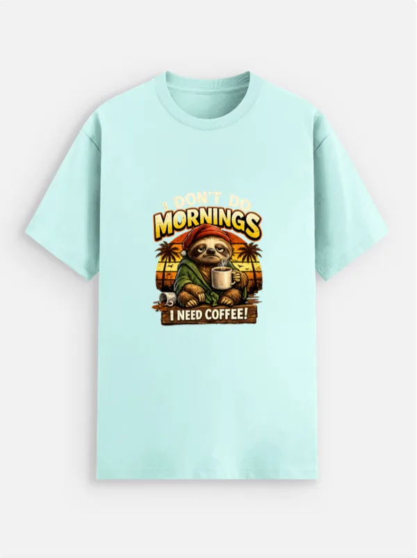 I_Need_Coffee_Cotton_Graphic_Print_T-Shirt