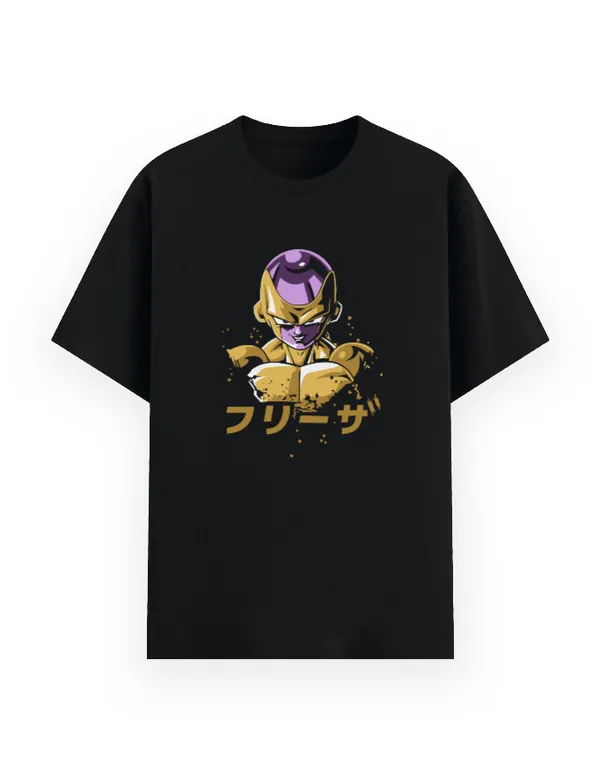 GOLDEN_FRIEZA_Unisex_Anime_Graphic_Cotton_T-Shirt
