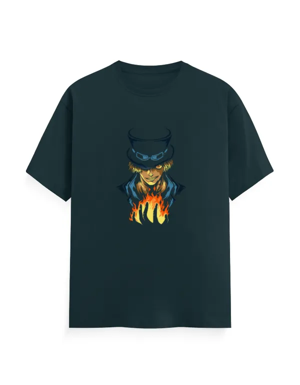 SABO_Unisex_Classic_Anime_Graphic_100%_Cotton_T-Shirt