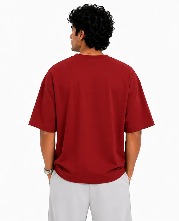 Unisex_PREMIUM_Oversized_Terry_Cotton_Blend_T-Shirt_|_260_GSM