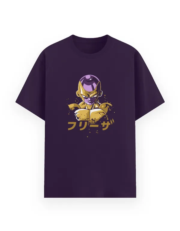 GOLDEN_FRIEZA_Unisex_Anime_Graphic_Cotton_T-Shirt