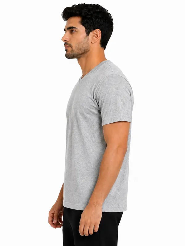 Unisex_Premium_100%_Cotton_V-Neck_T-Shirt
