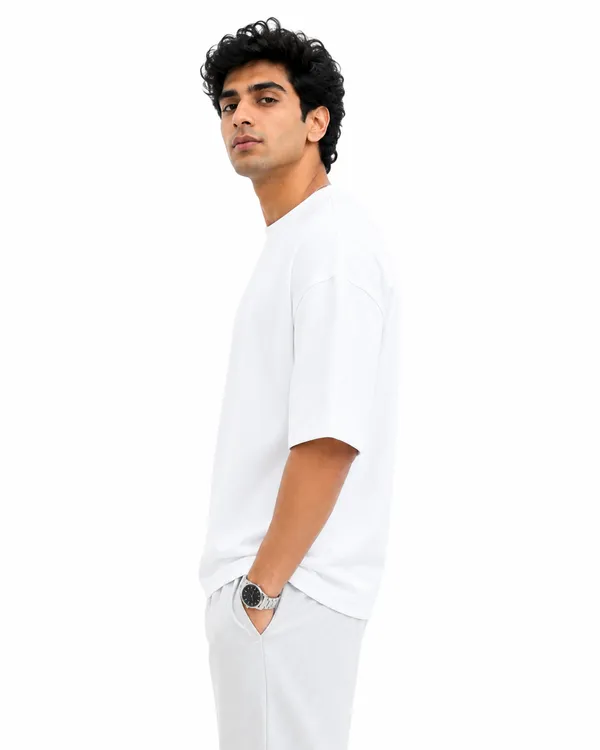 Unisex_PREMIUM_Oversized_Terry_Cotton_Blend_T-Shirt_|_260_GSM