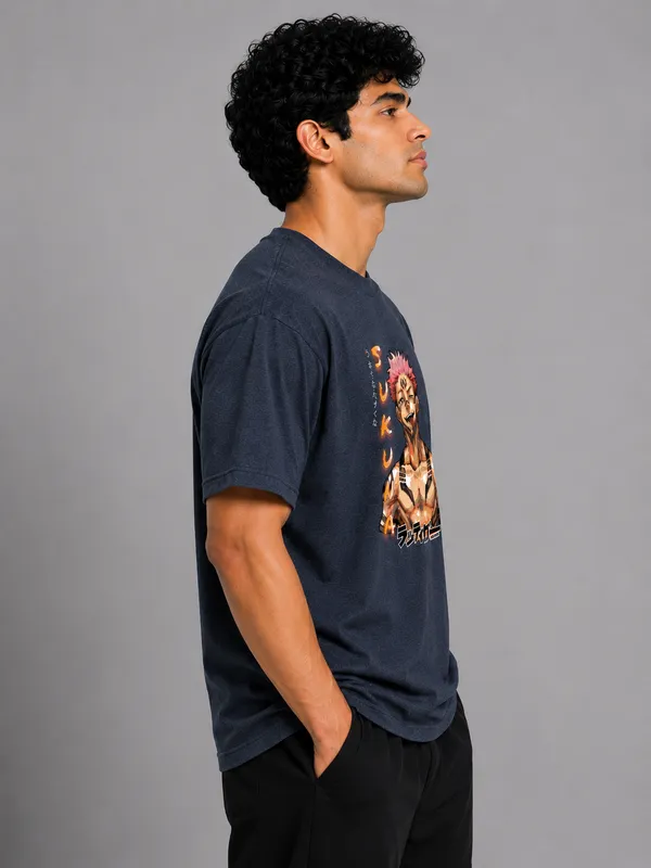 RYOMEN_SUKUNA_Unisex_Anime_Graphic_Cotton_T-Shirt