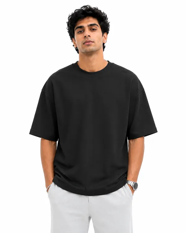 Unisex_PREMIUM_Oversized_Terry_Cotton_Blend_T-Shirt_|_260_GSM