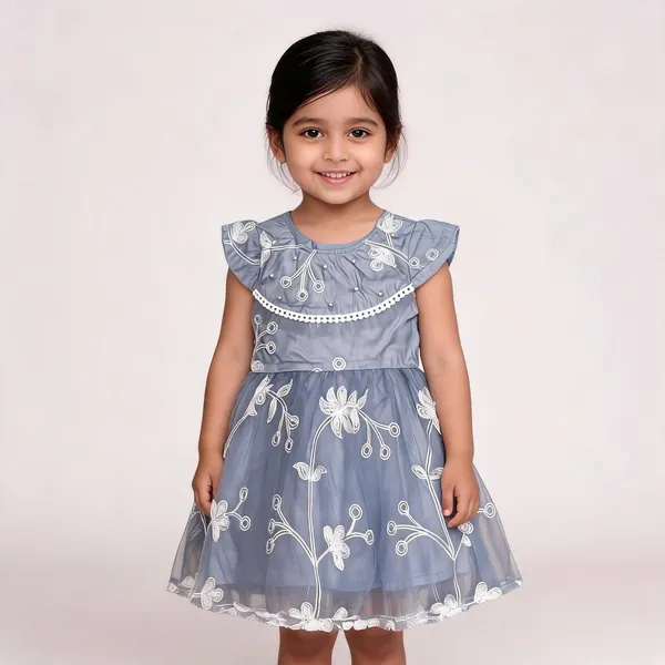 Grey_Net_Floral_Embroidered_Frock_For_Baby_Girls