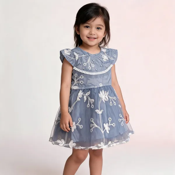 Grey_Net_Floral_Embroidered_Frock_For_Baby_Girls