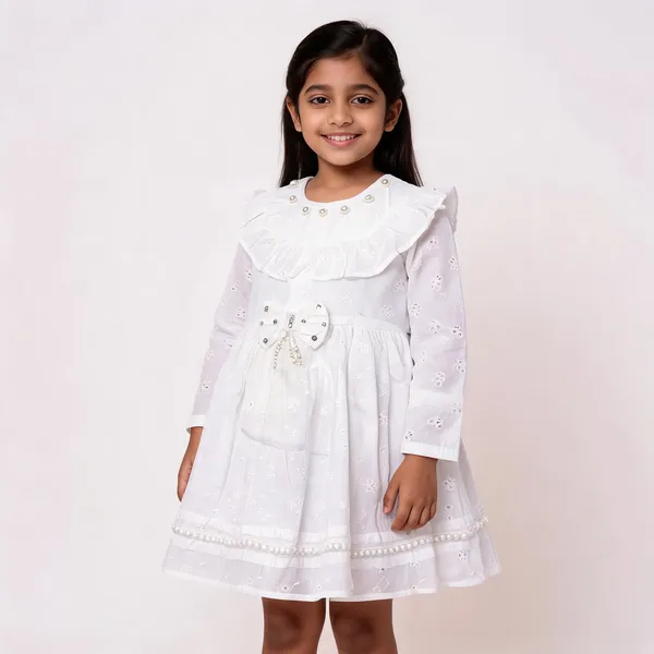 White_Embroidered_Full_Sleeve_Frock_For_Baby_Girls