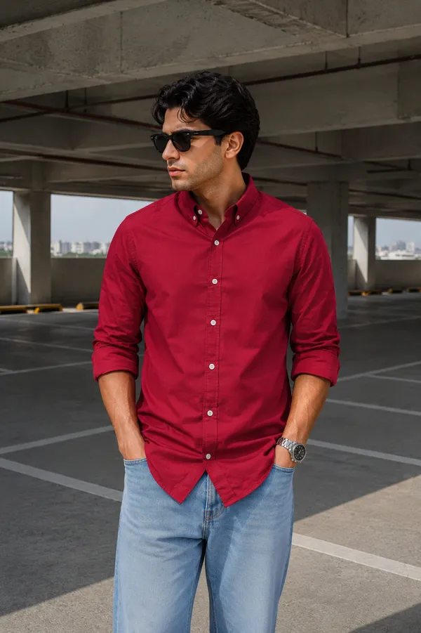 Basic_Shirt_Cherry_Red_Part-(2)