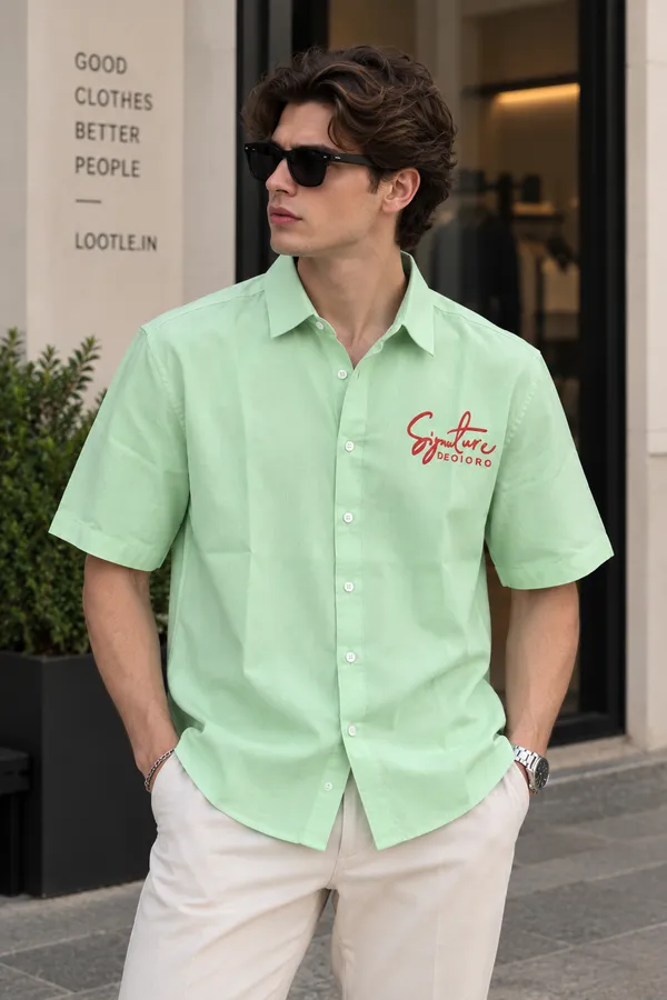 Signature_Drip_Shirt(Mint_Green)