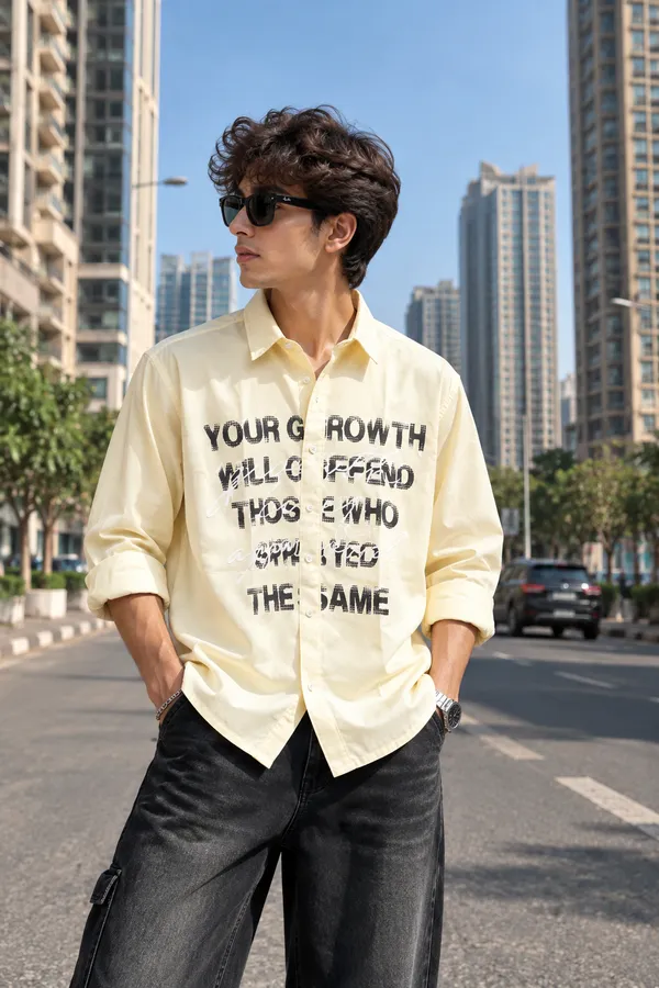 The_Statement_Oversized_Shirt(Light_Yellow)