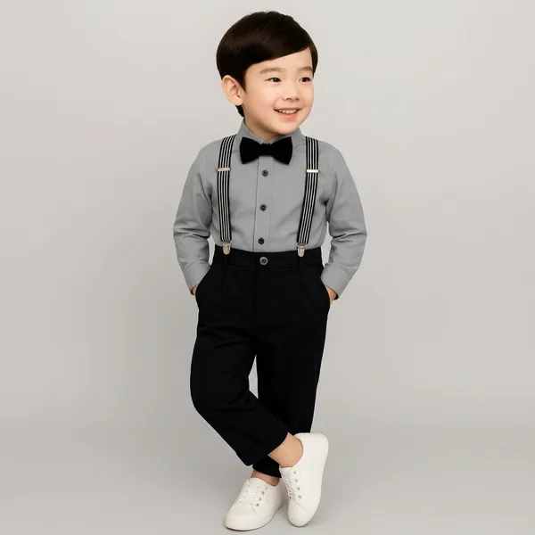 Grey_And_Black_Cotton_Shirt_Trouser_Suspender_Bow_Tie_Set_For_Boys