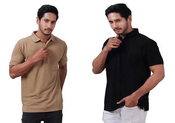 Mens_Cotton_Blend_Polo_T_Shirt