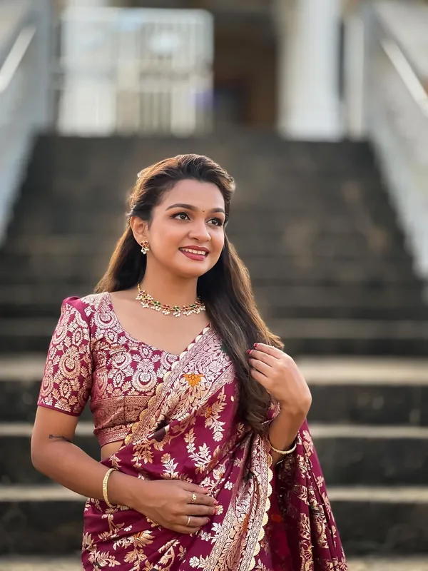 Paithani_Silk_Saree_With_Blouse_Piece