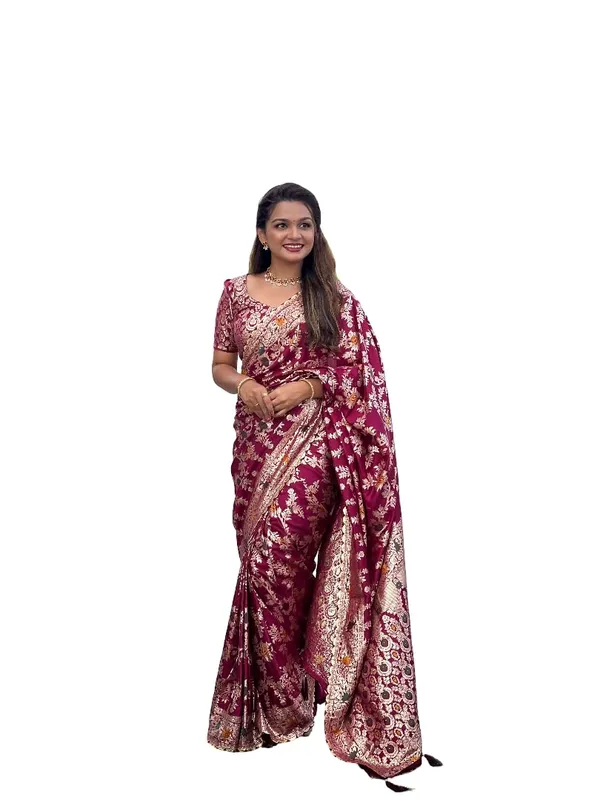 Paithani_Silk_Saree_With_Blouse_Piece